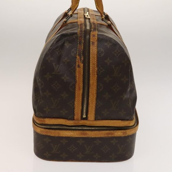 LOUIS VUITTON Monogram Sac Sports Boston Bag M41444 LV Auth 136767 - Picture 5 of 16